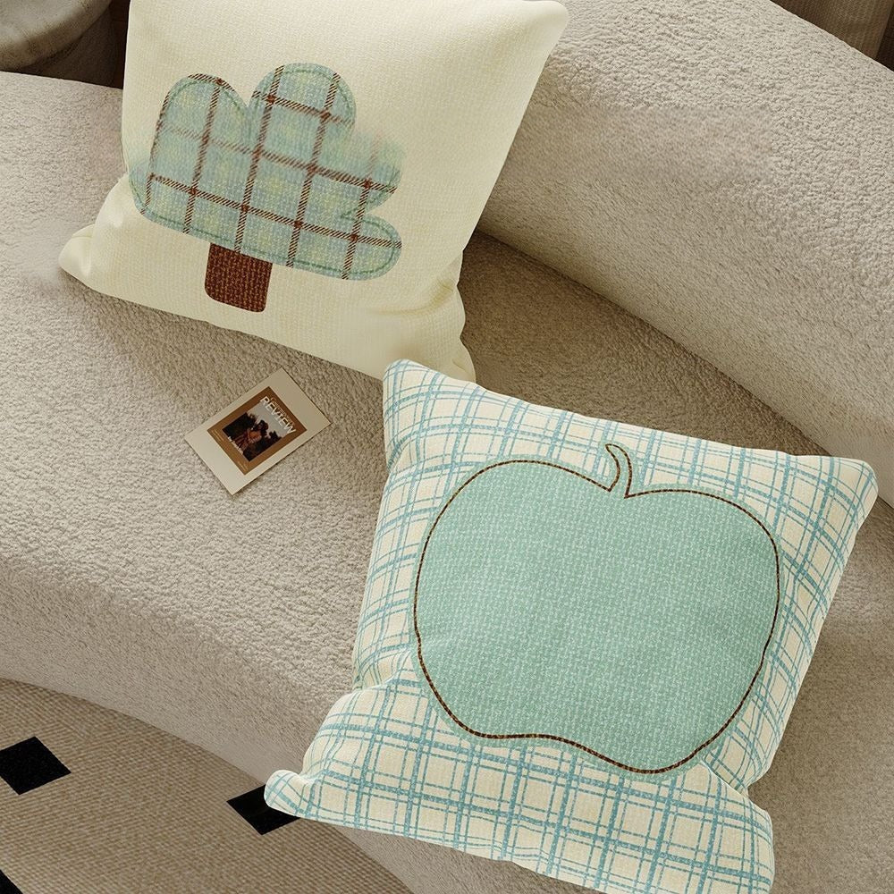 Digital Printed Soft Short Plush Cushion Cover with PP Cotton Insert