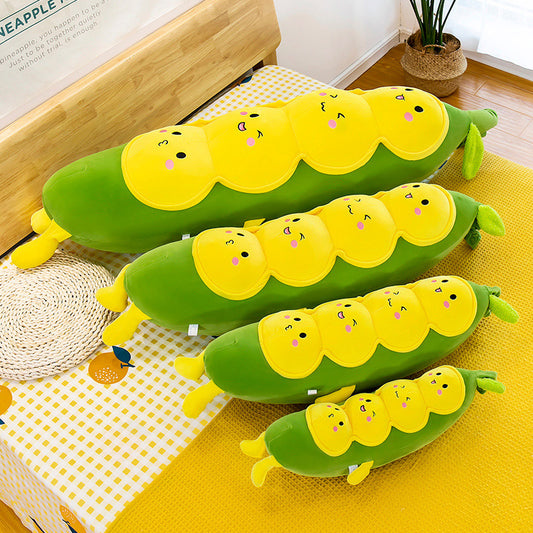 Plant-Shaped Soft Short Plush Toy Pillow with Down Cotton Filling