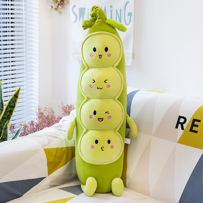 Plant-Shaped Soft Short Plush Toy Pillow with Down Cotton Filling