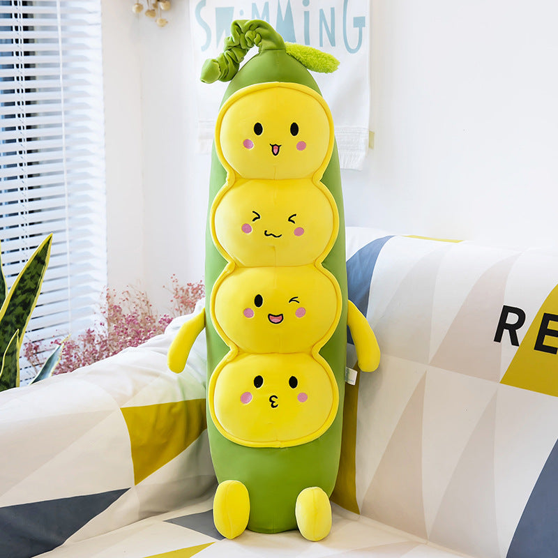 Plant-Shaped Soft Short Plush Toy Pillow with Down Cotton Filling