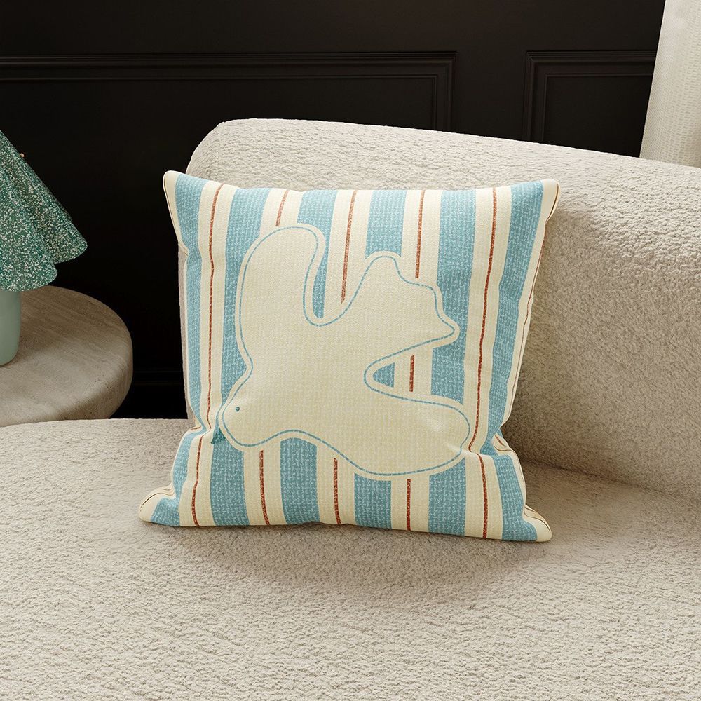 Digital Printed Soft Short Plush Cushion Cover with PP Cotton Insert