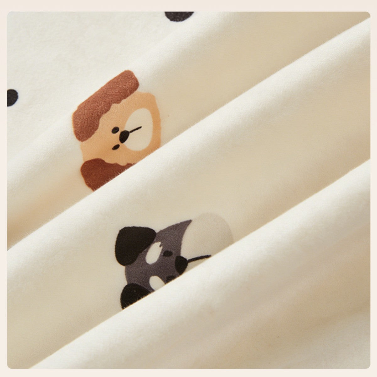 Digital Printed Soft Short Plush Cushion Pillow with PP Cotton Filling